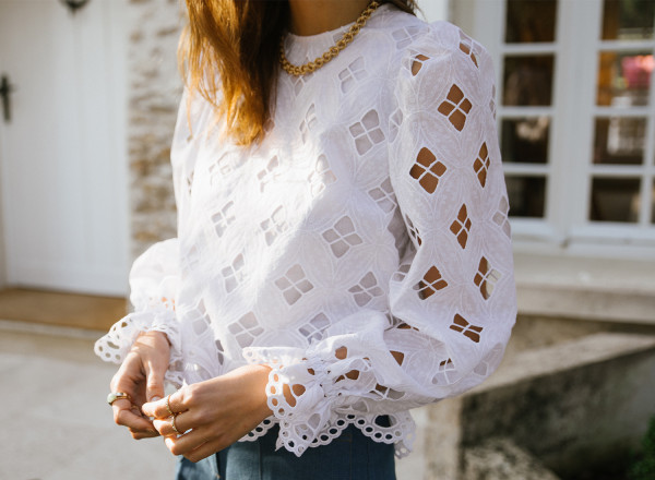 Cassiope lace top