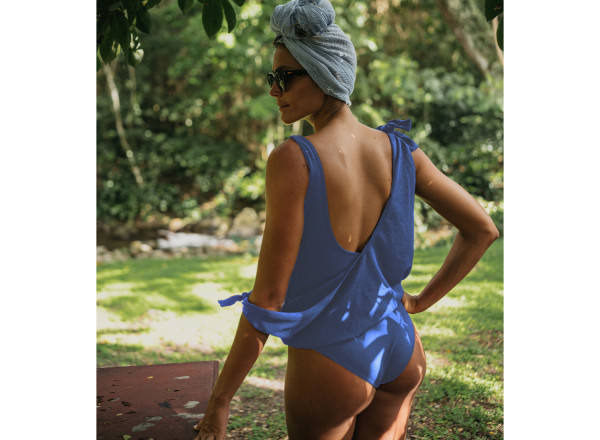 Swimsuit Camille Blue One Piece
