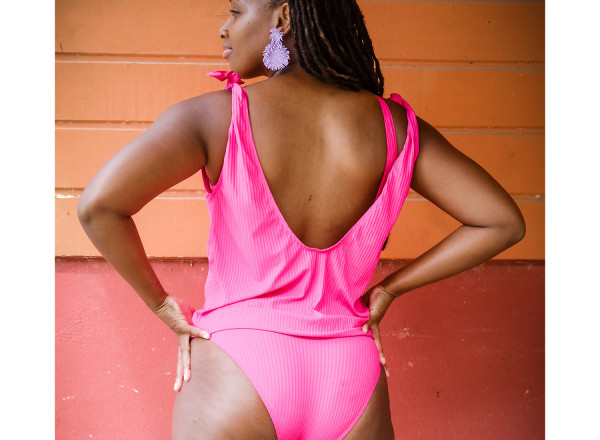 Swimsuit Camille pink One Piece